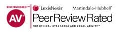 LexisNexis | Martindale-Hubbell | AV Peer Review Rated | For Ethical Standards and Legal Ability